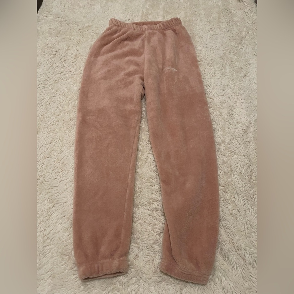 Cozy Blush Pink Pajama / Lounge Pants – Size S/M